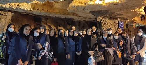 غار نوردی دانش آموزان علمی 