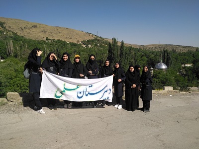  اردوی پیاده روه در تپه ی عباس افتتاحیه کلاسهای تابستانی